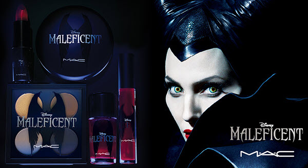 MAC makeup collab with Maleficent movie